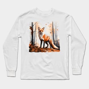 Forest Foxes Long Sleeve T-Shirt